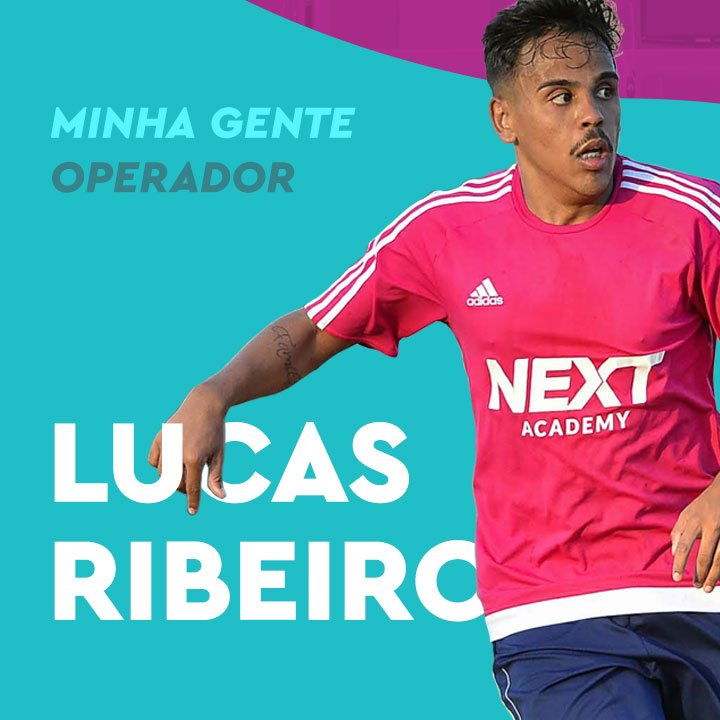 Lucas Ribeiro, um craque na Winover e no futebol.